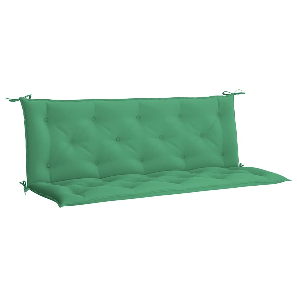 hynde til havebænk 150x(50+50)x7 cm oxfordstof grøn