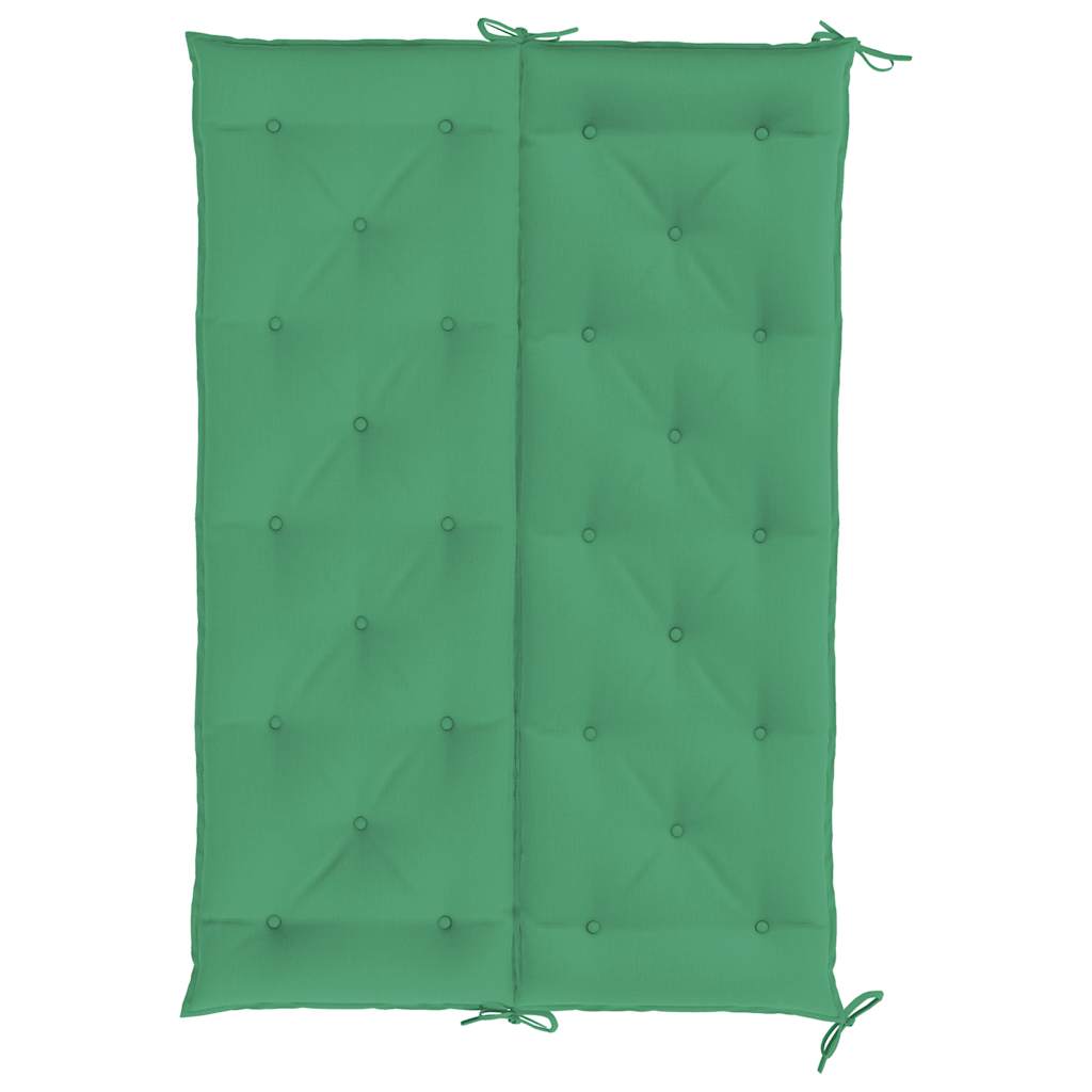 hynde til havebænk 150x(50+50)x7 cm oxfordstof grøn