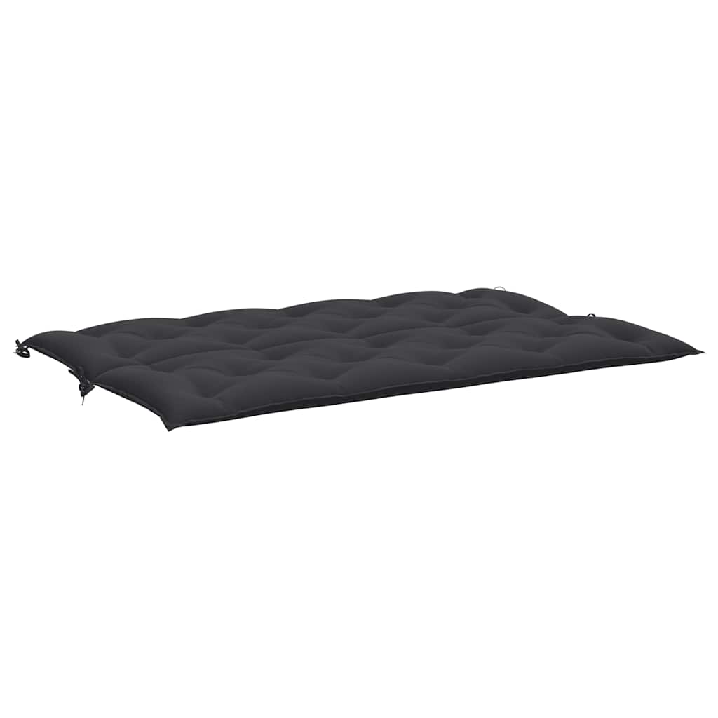 hynde til havebænk 150x(50+50)x7 cm oxfordstof sort