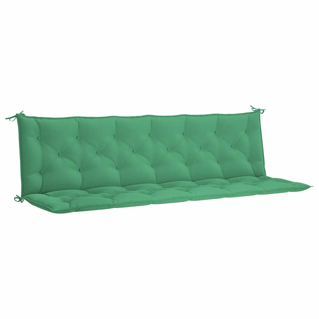 hynde til havebænk 200x(50+50)x7 cm oxfordstof grøn