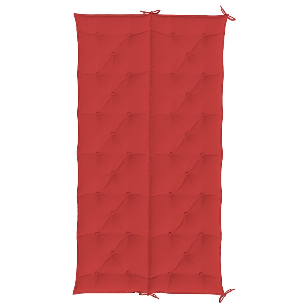 hynde til havebænk 200x(50+50)x7 cm oxfordstof rød
