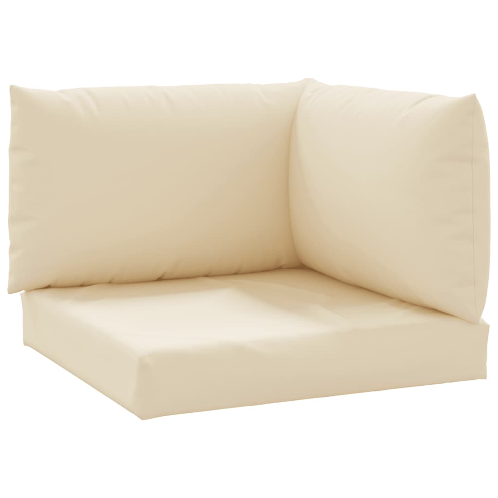 pallehynder 3 stk. oxfordstof beige