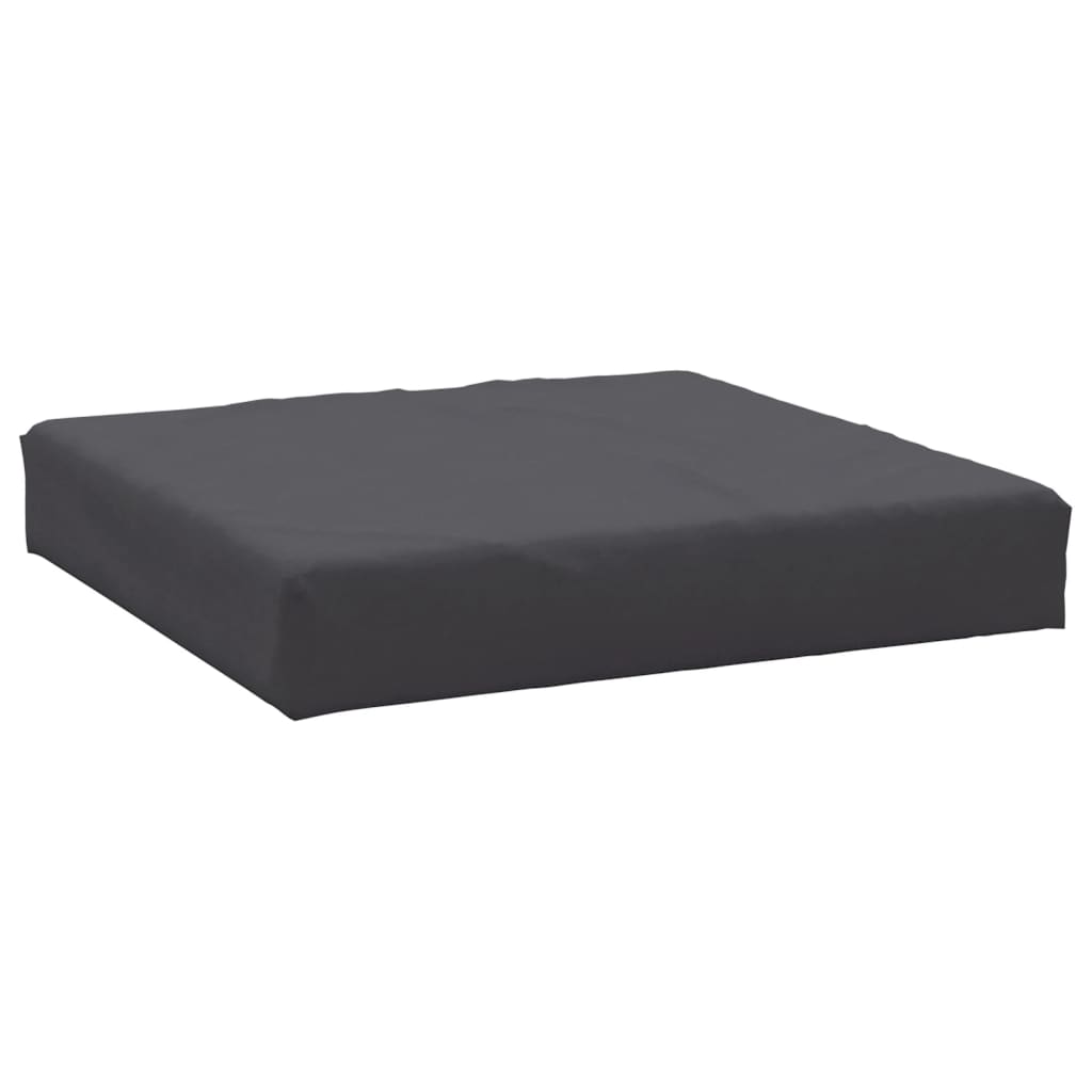 pallehynde 60x60x6 cm oxfordstof antracitgrå