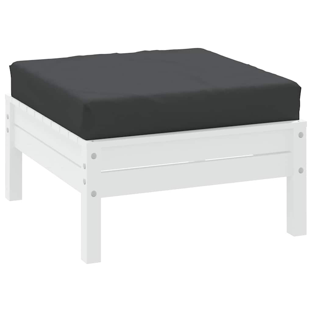 pallehynde 60x60x6 cm oxfordstof sort