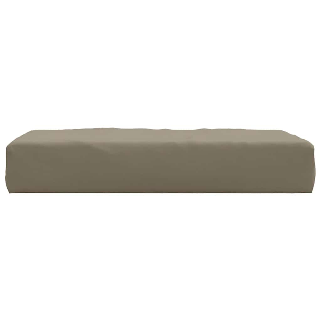 pallehynde 60x60x6 cm oxfordstof gråbrun