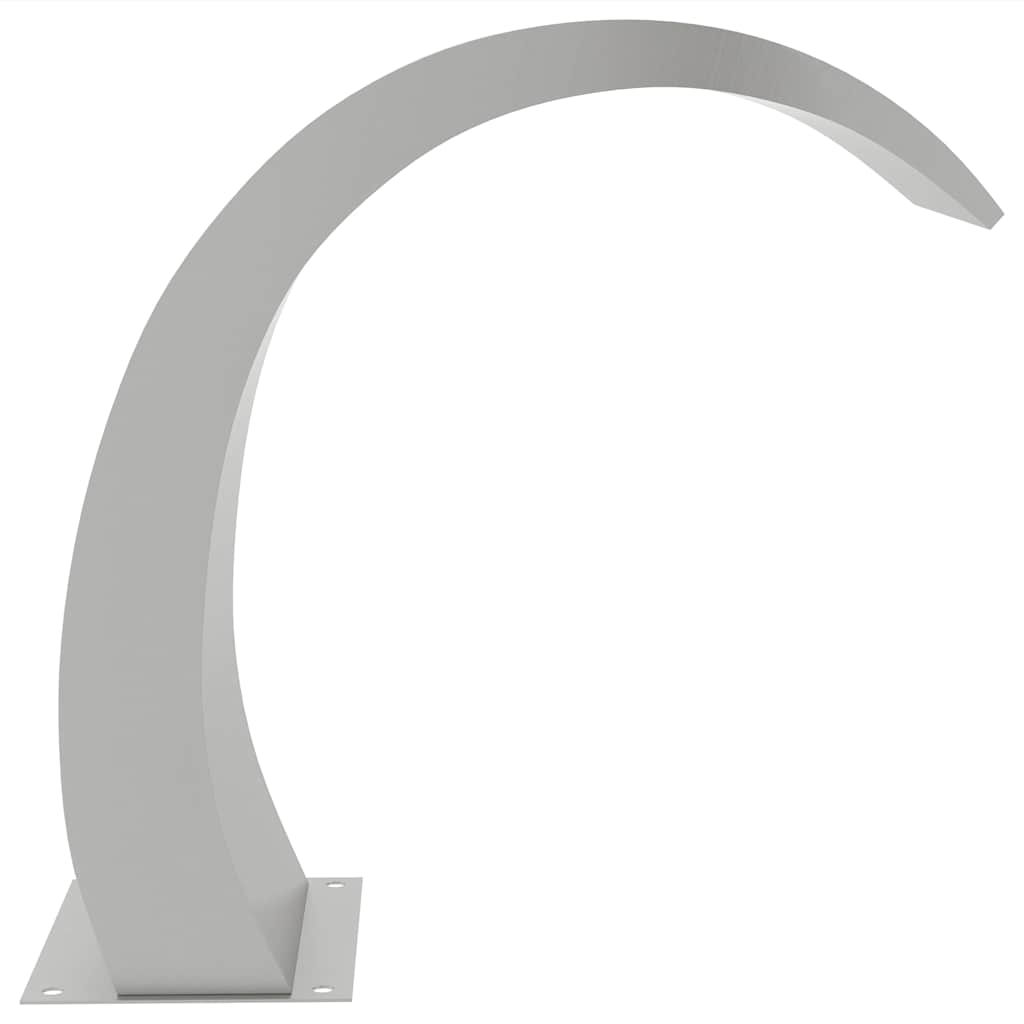 fontæne til pool med LED'er 22x60x70 cm rustfrit stål 304