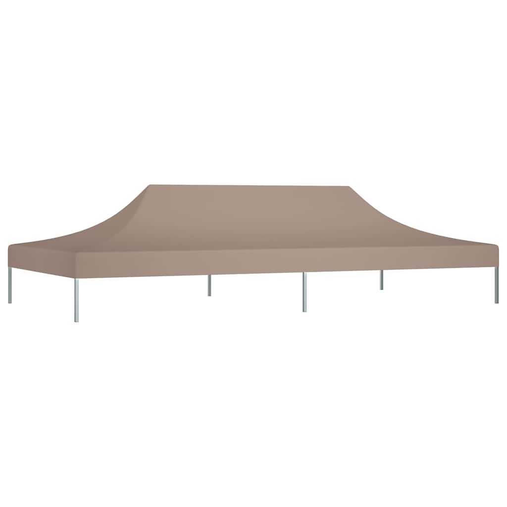 tag til festtelt 6x3 m 270 g/m² gråbrun