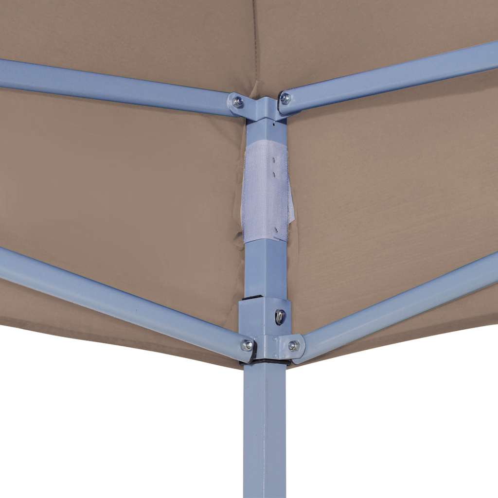 tag til festtelt 6x3 m 270 g/m² gråbrun