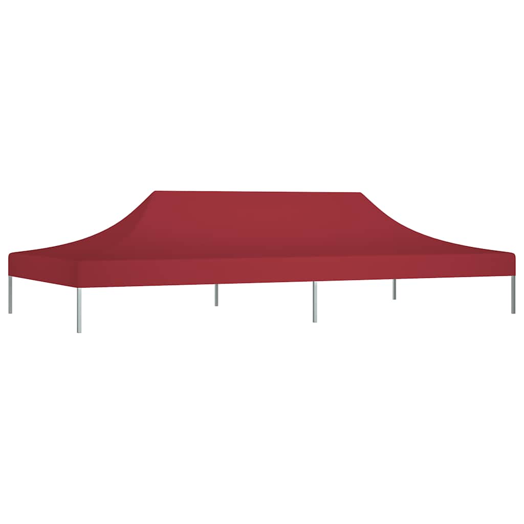 tag til festtelt 6x3 m 270 g/m² bordeauxfarvet
