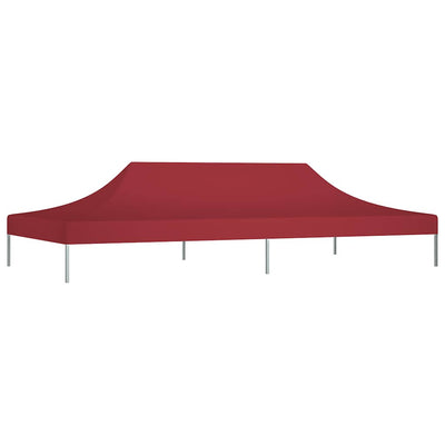 tag til festtelt 6x3 m 270 g/m² bordeauxfarvet