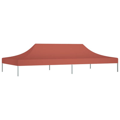 tag til festtelt 6x3 m 270 g/m² terrakotta