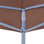 tag til festtelt 2x2 m 270 g/m² brun