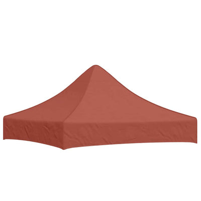 tag til festtelt 2x2 m 270 g/m² terrakotta