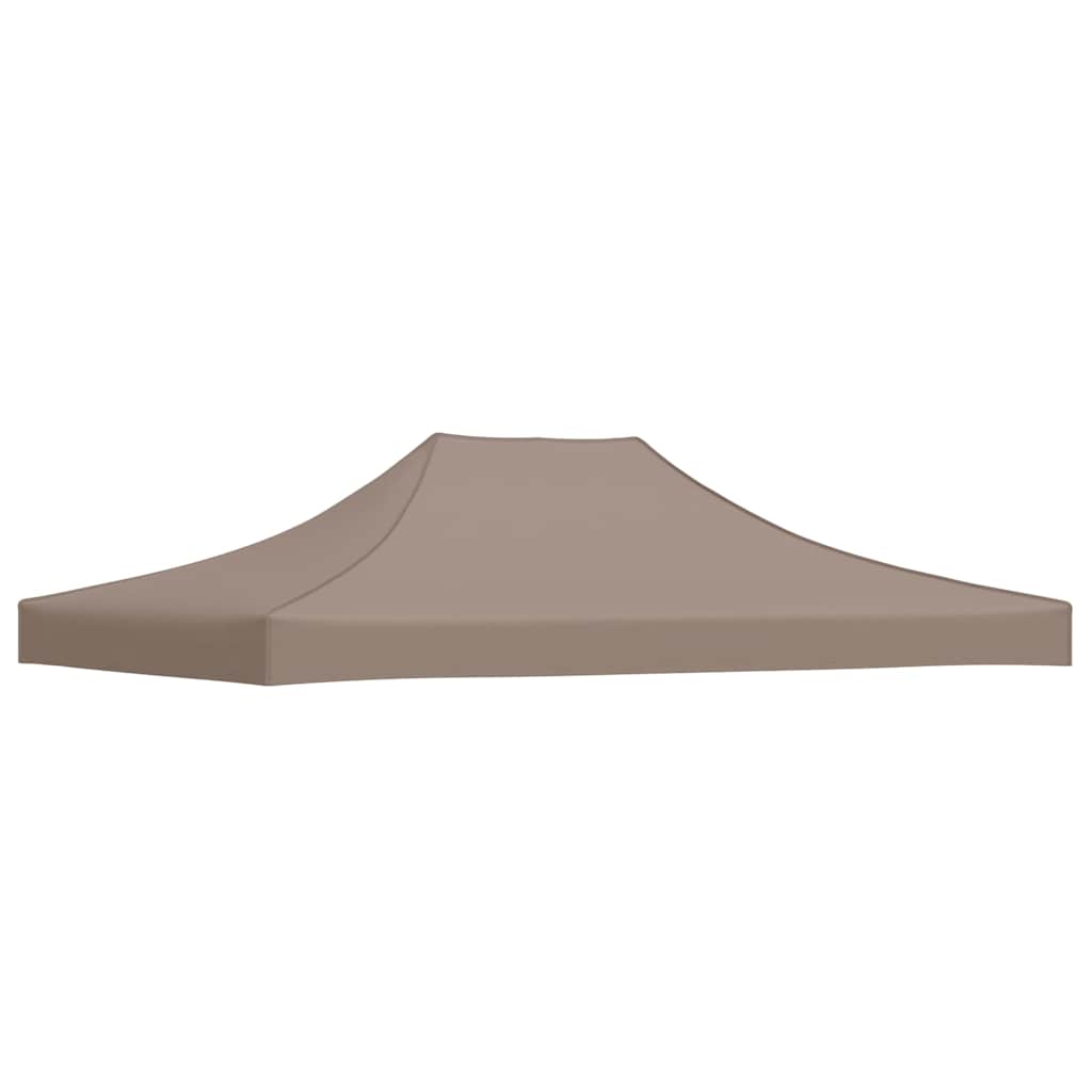 tag til festtelt 4x3 m 270 g/m² gråbrun