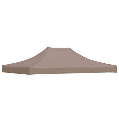 tag til festtelt 4x3 m 270 g/m² gråbrun
