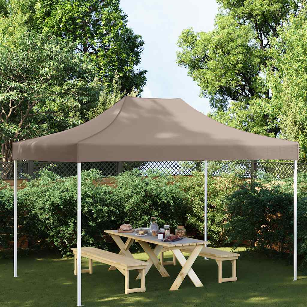 tag til festtelt 4x3 m 270 g/m² gråbrun