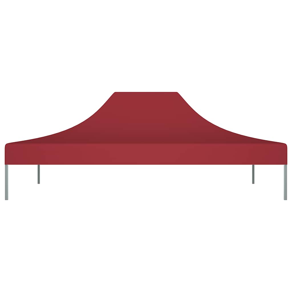 tag til festtelt 4x3 m 270 g/m² bordeauxfarvet