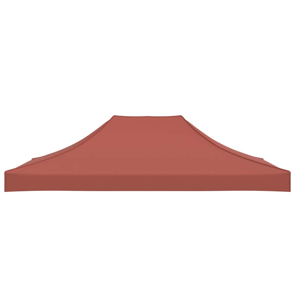 tag til festtelt 4,5x3 m 270 g/m² terrakotta