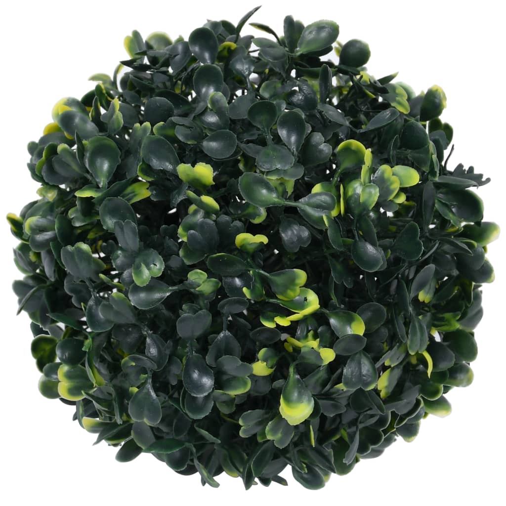 kunstige buksbom 4 stk. 12 cm kugleformet