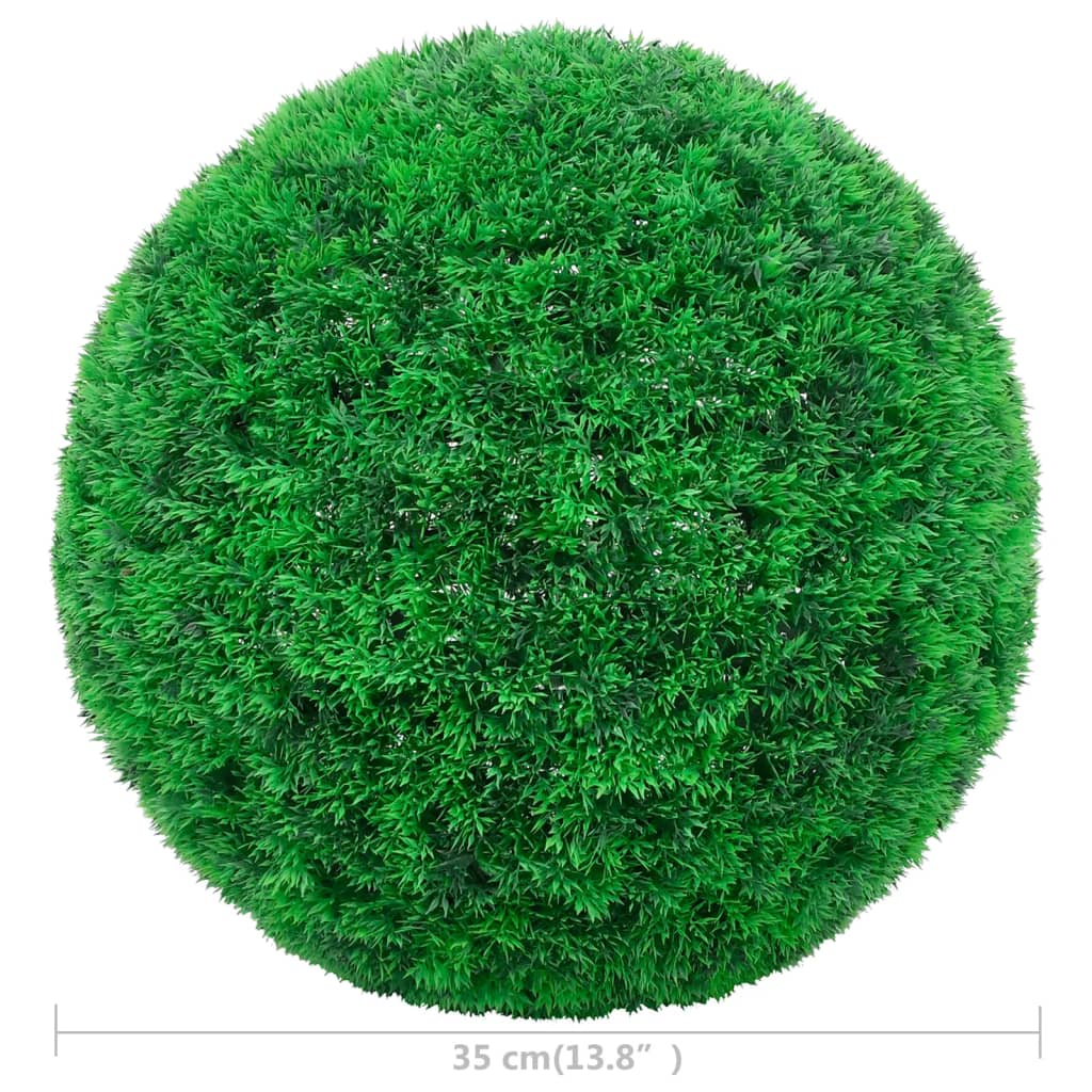 kunstige buksbom 2 stk. 35 cm kugleformet