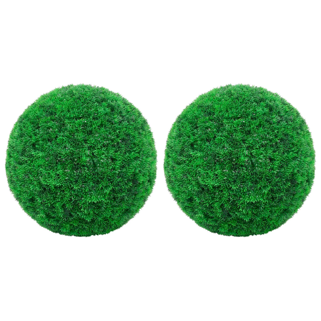 kunstige buksbom 2 stk. 45 cm kugleformet