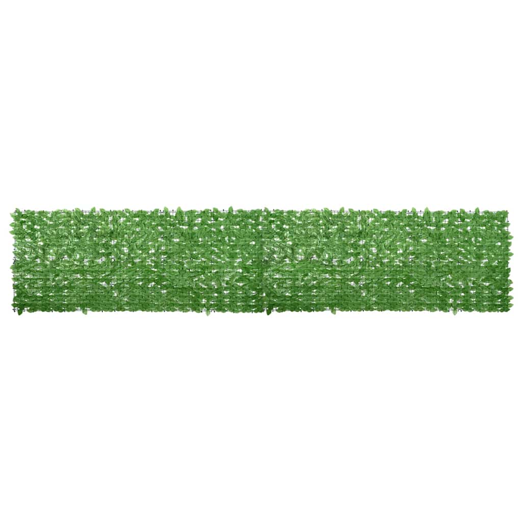 altanafskærmning 500x100 cm grønne blade