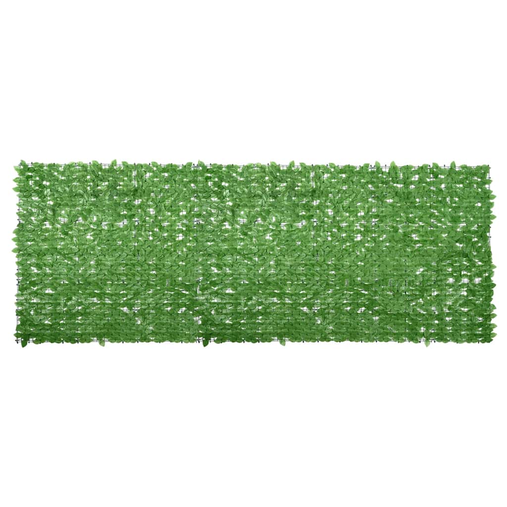 altanafskærmning 400x150 cm grønne blade