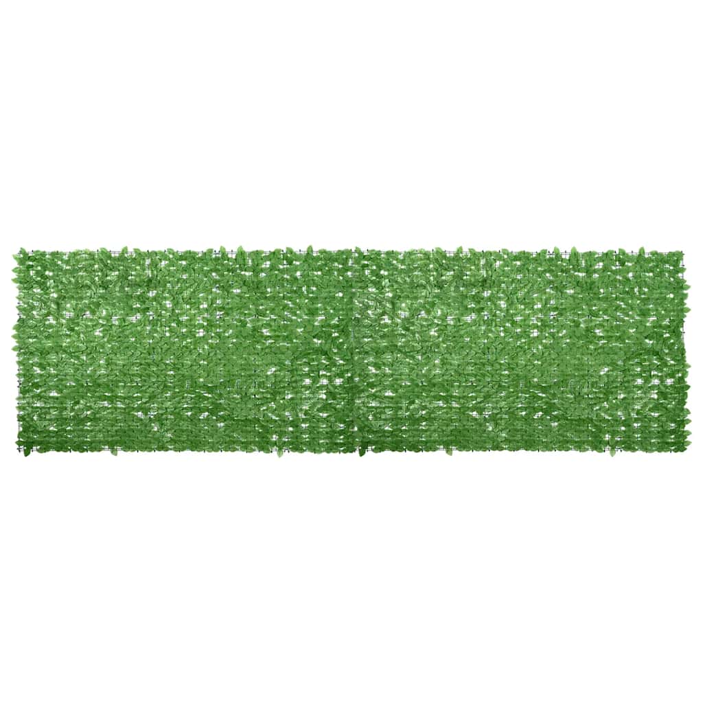 altanafskærmning 500x150 cm grønne blade