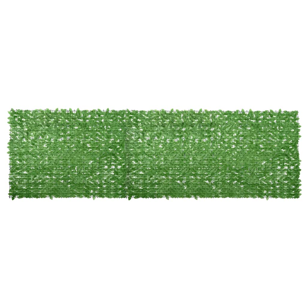 altanafskærmning 600x150 cm grønne blade
