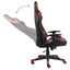 drejelig gamingstol PVC rød