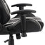 drejelig gamingstol PVC hvid