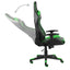 drejelig gamingstol PVC grøn
