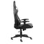 drejelig gamingstol PVC hvid