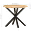 sidebord 68x68x56 cm massivt mangotræ