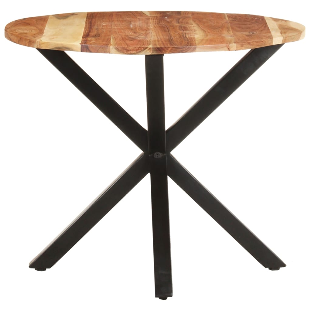 sidebord 68x68x56 cm massivt akacietræ