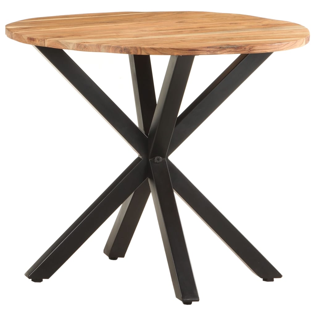 sidebord 68x68x56 cm massivt akacietræ