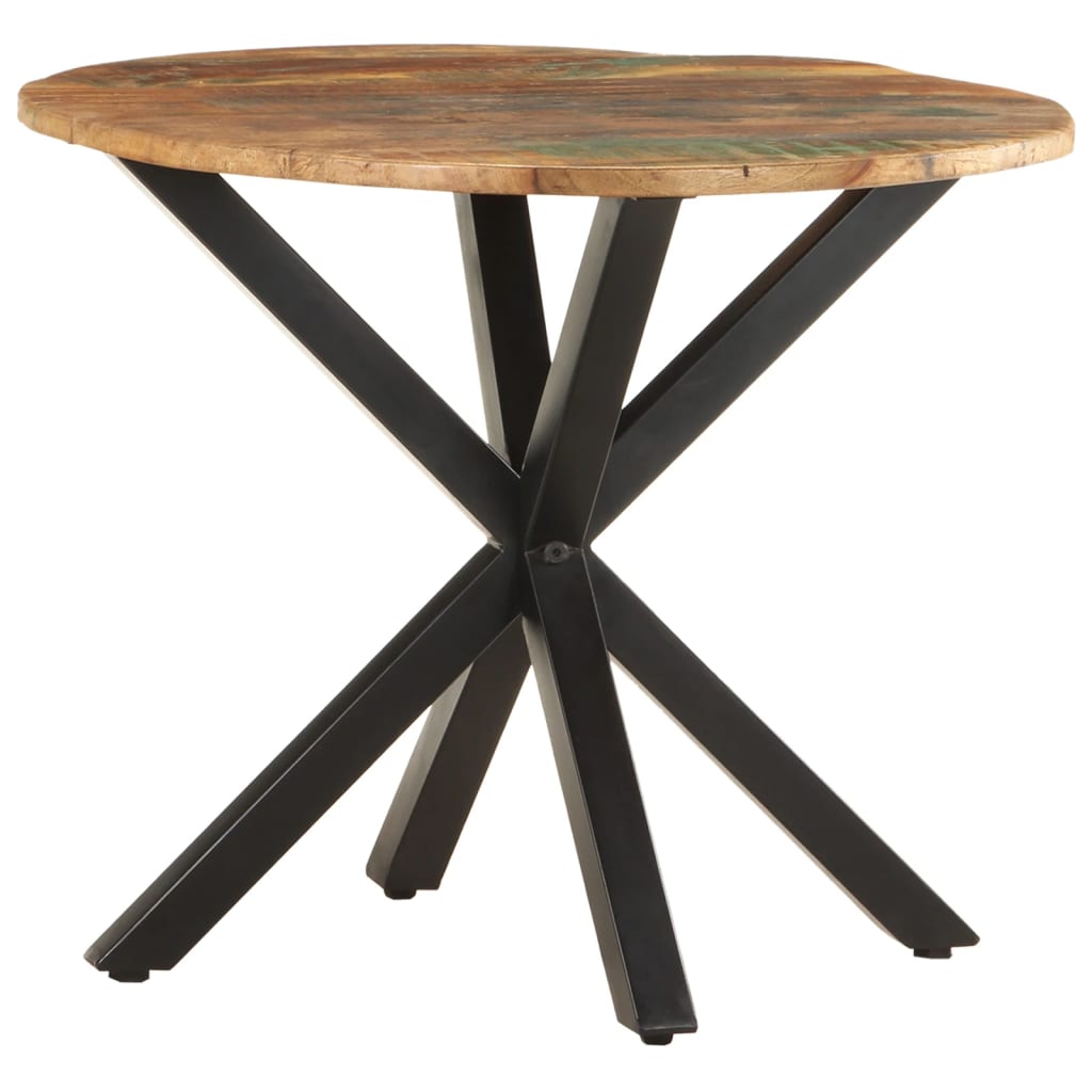 sidebord 68x68x56 cm massivt genbrugstræ