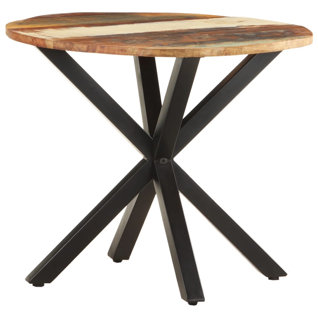sidebord 68x68x56 cm massivt genbrugstræ