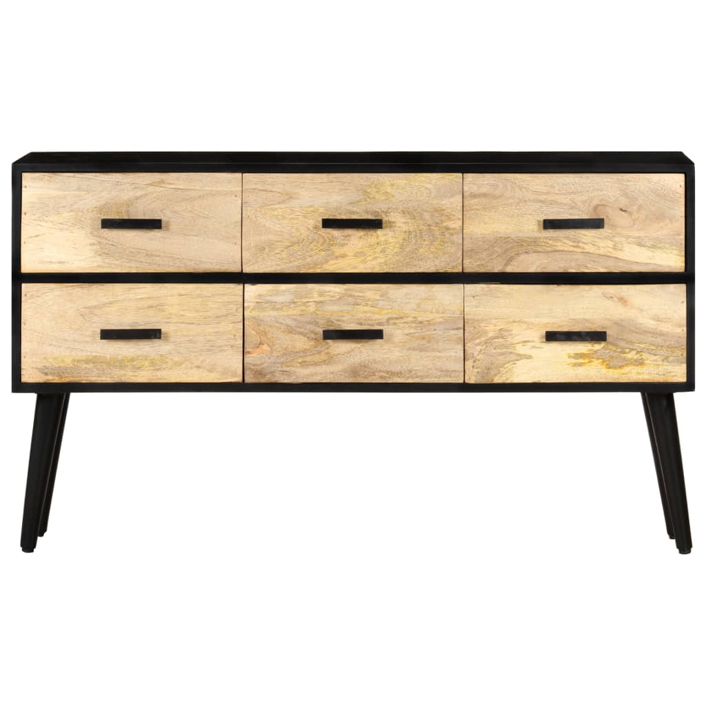 skænk 110x33x64 cm massivt mangotræ