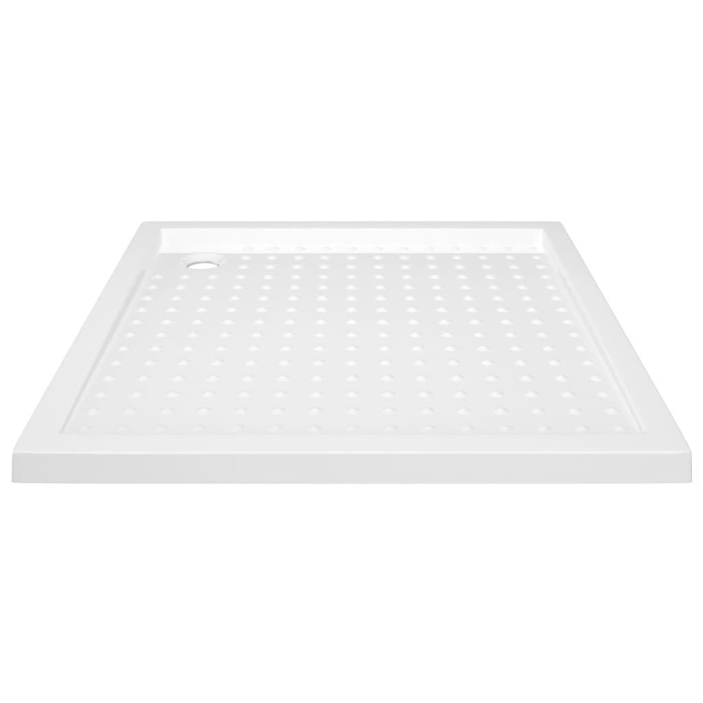 Brusebunde 90 x 90 x 4 cm ABS