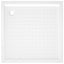 Brusebunde 90 x 90 x 4 cm ABS