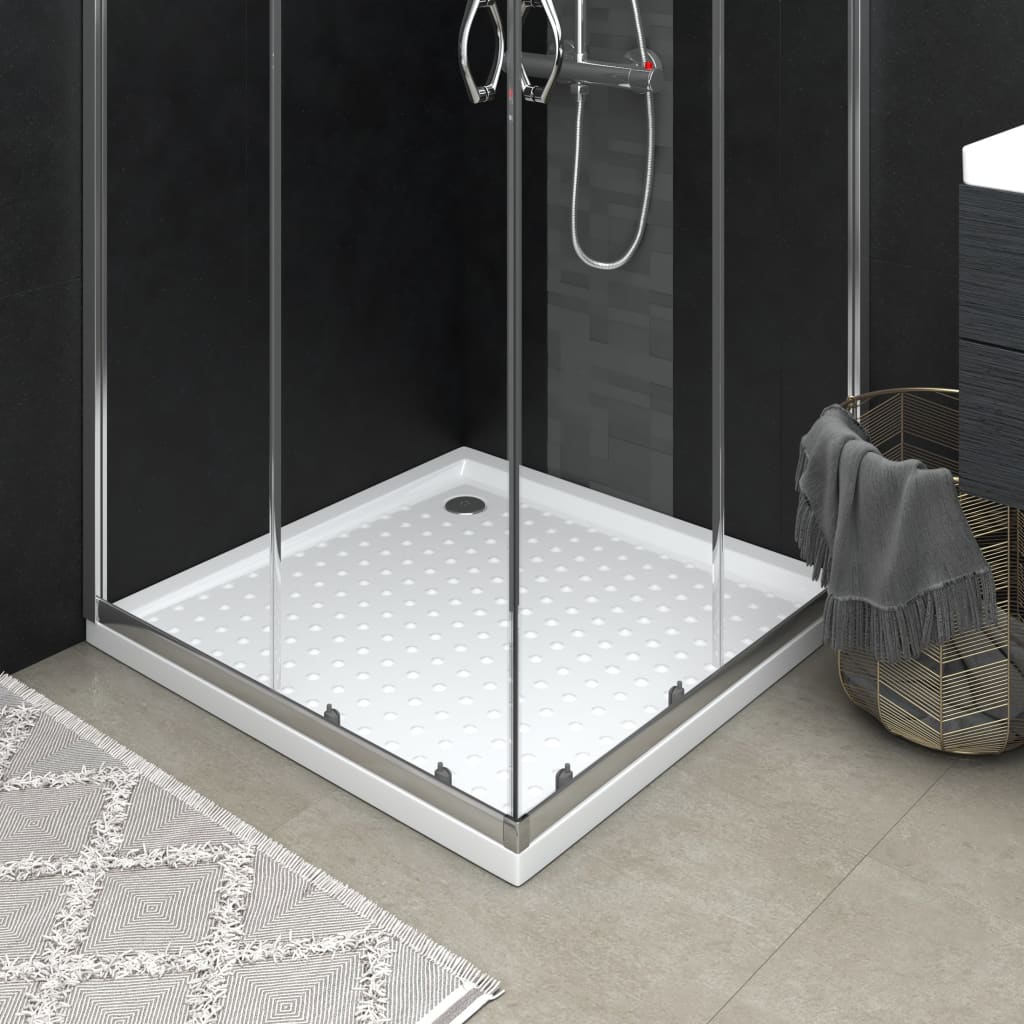 Brusebunde 90 x 90 x 4 cm ABS