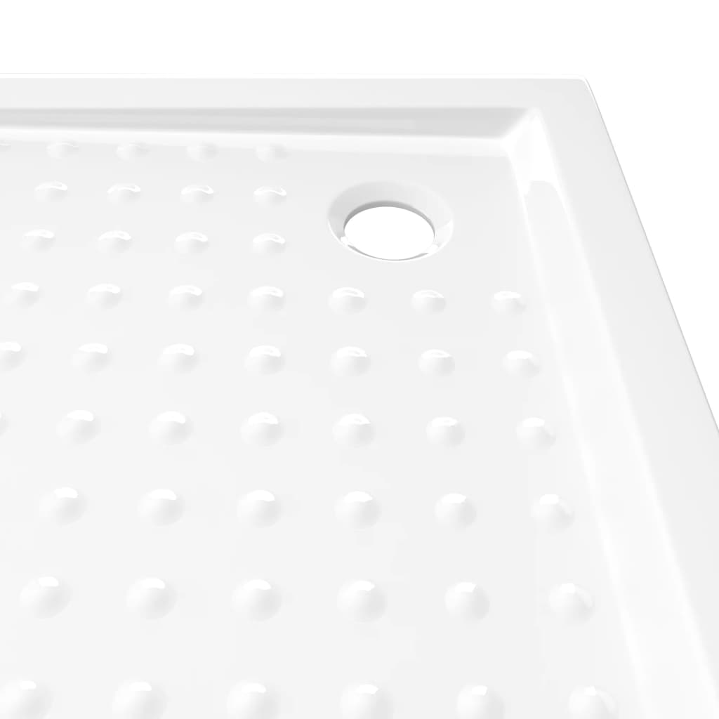 Brusebunde 80 x 80 x 4 cm ABS