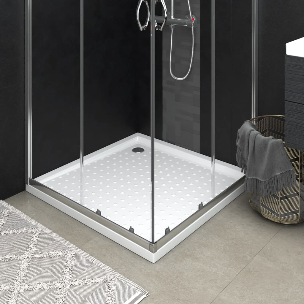 Brusebunde 80 x 80 x 4 cm ABS