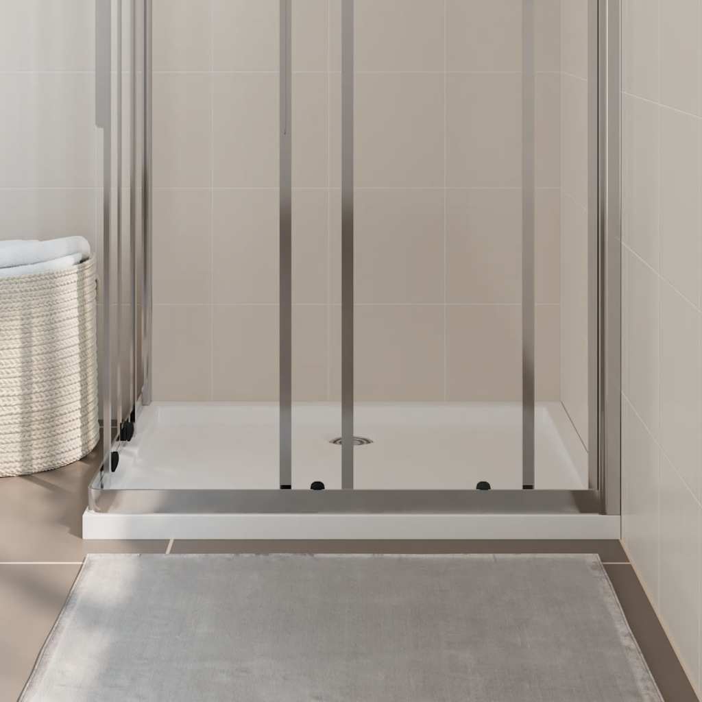 brusekar 70x90 cm ABS rektangulært