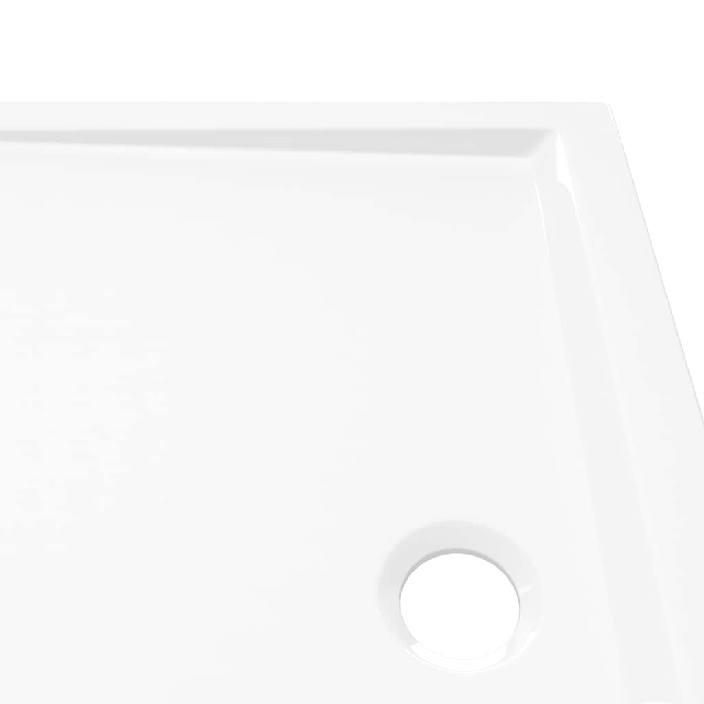 brusekar 70x90 cm ABS rektangulært