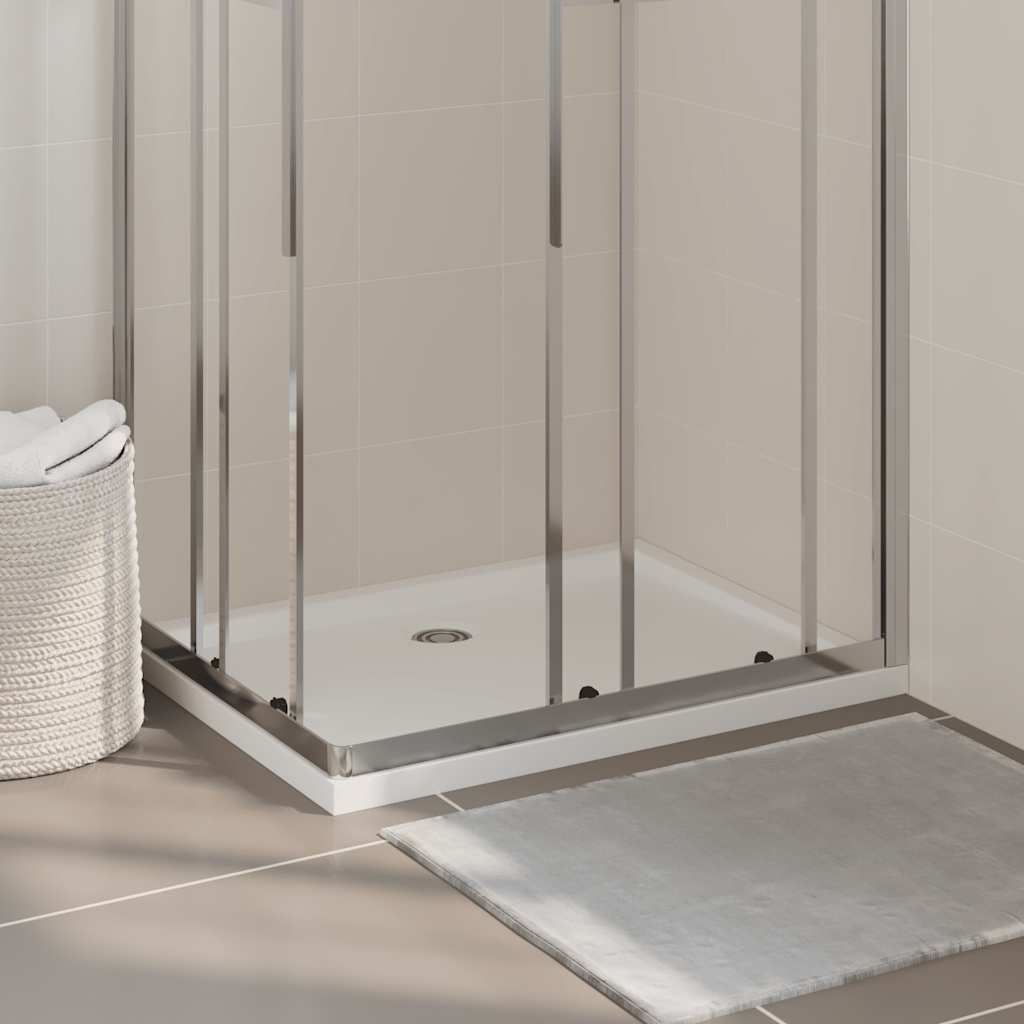 brusekar 70x90 cm ABS rektangulært
