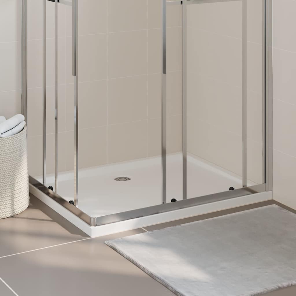 brusekar 80x100 cm ABS rektangulært