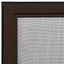 udvideligt insektnet til vinduer (100-193)x75 cm brun