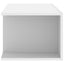tv-skab med LED-lys 90x39x30 cm hvid